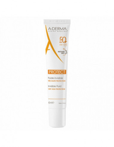 A-Derma Protect fluide invisible SPF 50+ - 40 ml