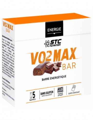 STC Nutrition VO2 Max Bar chocolat - 5 barres