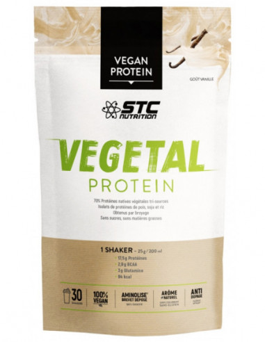 STC Nutrition Vegetal protein vanille - 750g