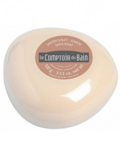Le Comptoir du Bain Savon Galet Surgras Karité - 100 g