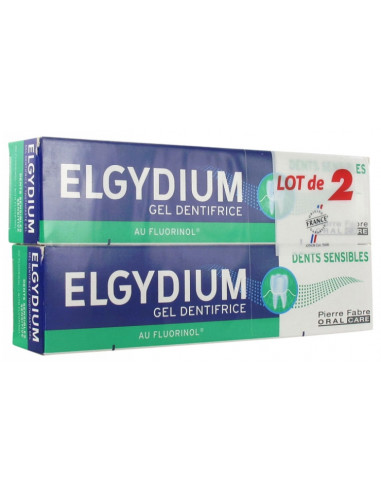Elgydium Gel Dentifrice Dents Sensibles - Lot...