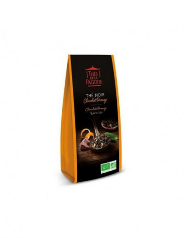 Thés de la Pagode Thé Noir Choco-Orange Bio - 100g