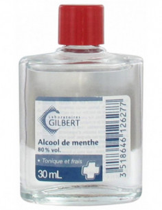 Gilbert Alcool De Menthe - 30 ml
