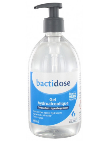 Gilbert Bactidose Gel Hydroalcoolique - 500 ml