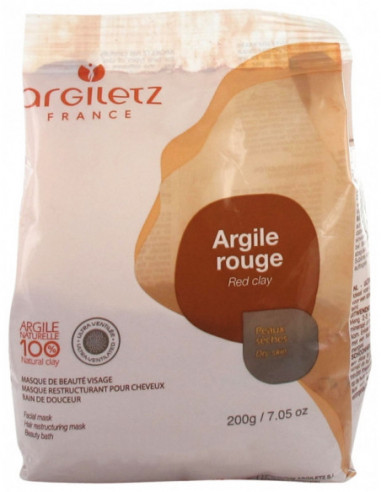 Argiletz Masque & Bain Argile Rouge - 200 g