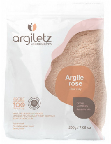 Argiletz Masque & Bain Argile Rose - 200 g