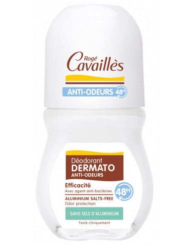 Rogé Cavaillès Déodorant Dermato Anti-Odeurs 48H Roll-on - 50 ml