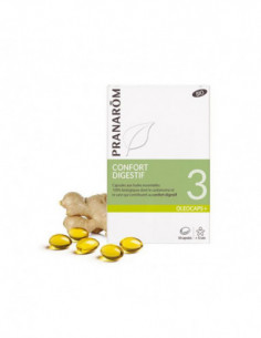 Pranarôm Oléocaps 3 - 30 Capsules Digestion et Transit...
