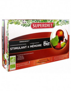 Superdiet Ginkgo Boost Bio - 20 Ampoules