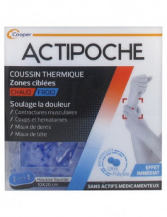 Cooper Actipoche Zones Ciblées Microbilles - 1 Coussin...