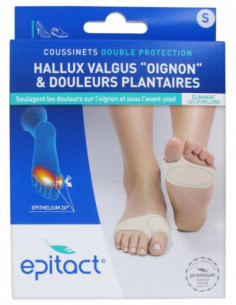 Epitact 2 Coussinets Double Protection Taille 36/38 - 1...