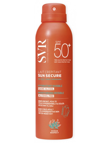SVR Sun Secure Lait Crépitant SPF50+ 200 ml
