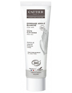 Cattier Gommage Argile Blanche Bio - 100 ml