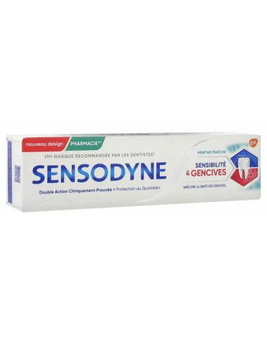 Sensodyne Sensibilité & Gencives Menthe Fraîche - 75 ml