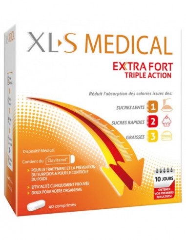 XLS Medical Extra Fort - 40 Comprimés