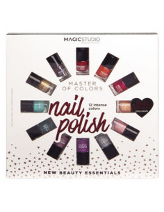 Magic Studio Cercle Nail Polish - 12 pièces 