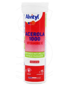 Alvityl Acerola 1000 Vitamine C - 15 comprimés