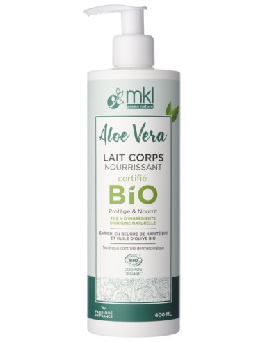 MKL Green Nature Aloe Vera Lait Corps Bio - 400 ml