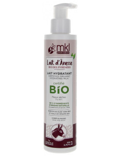 MKL Green Nature Lait d'Ânesse Bio du Gers Lait Hydratant...