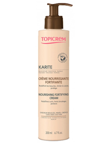 Topicrem Karité Crème Nourrissante Fortifiante - 200 ml
