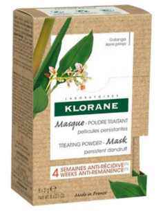 Klorane Masque Poudre Traitant au Galanga Pellicules...