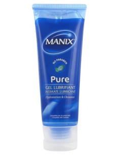 Manix Pure Gel Lubrifiant Intime - 80 ml