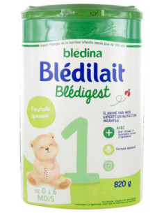 Blédina Blédilait Blédigest 1er Âge de 0 à 6 Mois - 820 g