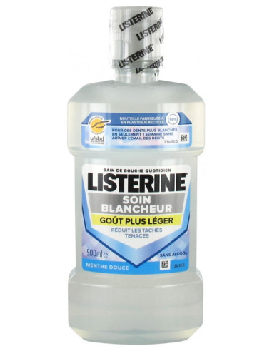 Listerine Bain de Bouche Soin Blancheur Goût...