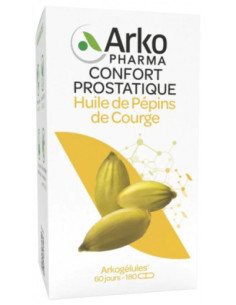Arkopharma Arkogélules Huile de Pépins de Courge - 180...