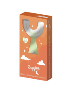 Sagyène Brosse à dent enfant demi-lune 2/6 ans
