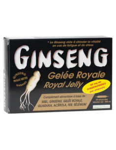 Ginseng Gelée Noir - 30 ampoules