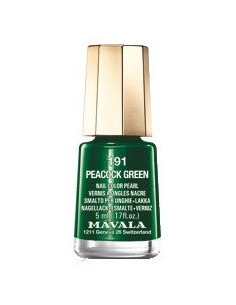 Mini color Vernis crème 191 Peacock Green Racing Green, 5ml
