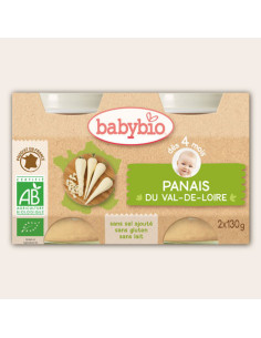 Petit pot de Légumes Panais, 2x130gr