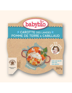 Assiette Menu du Jour - Carotte des Landes, Pomme de...