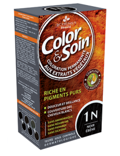Color & Soin Coloration Noir Ebène 1N 