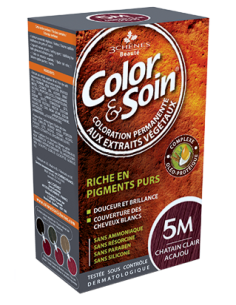 Color & Soin Coloration Châtain Clair Acajou 5M