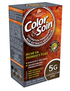 Color & Soin Coloration Châtain Clair Doré 5G