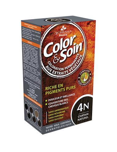 Color & Soin Coloration Châtain Naturel 4N