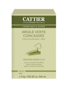 Argile Verte Concassée - 3 kg