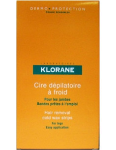 Cire Dépilatoire à Froid Spécial Jambes - 6 bandes