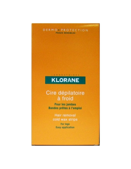 Cire Dépilatoire à Froid Spécial Jambes - 6 bandes