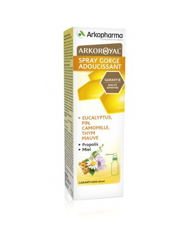 Arkopharma Arko Royal Spray Adoucissant pour la Gorge - 30 ml