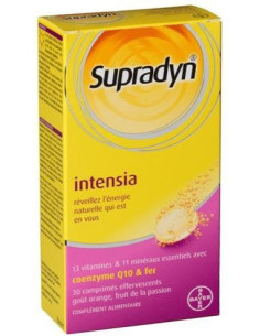 Supradyn Intensia, 30 comprimés effervescents