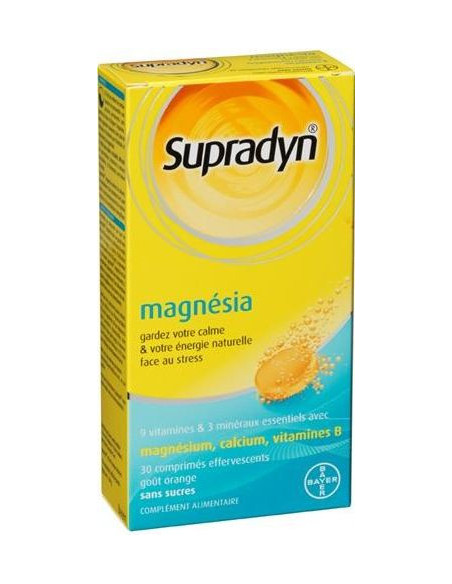 Supradyn Magnesia, 30 comprimés effervescents