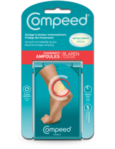 Pansements Ampoules Moyen Format - 5 pansements