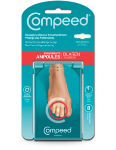 Pansements Ampoules aux Orteils - 8 unités