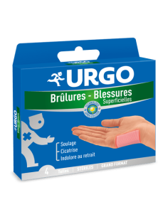 Brûlures Grand Format, 4 pansements
