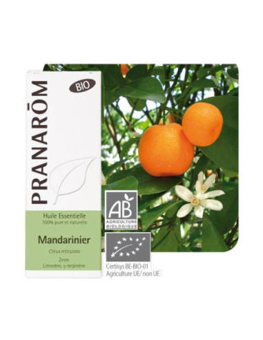 Huile essentielle Bio Zeste de Mandarine - 10 ml