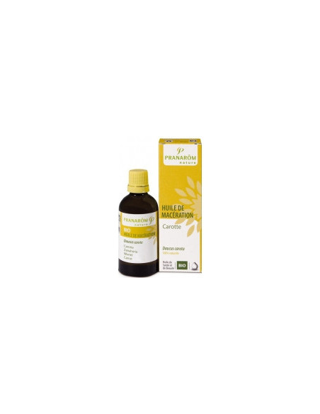 Huile de macération à la carotte Bio - 50ml